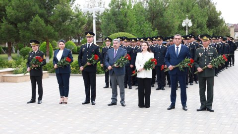 Hacıqabulda Polis Günü qeyd edilib - FOTO
