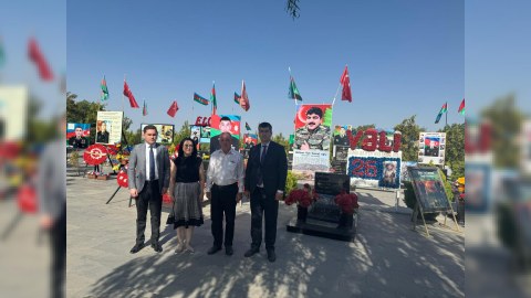 Naxçıvandakı şəhid ailələri ziyarət olunub