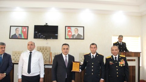 Goranboyda Polisi Günü qeyd edilib - FOTO