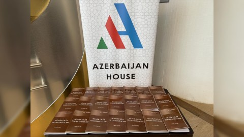 Gürcüstanda azərbaycanlı alimin kitabının təqdimatı keçirilib