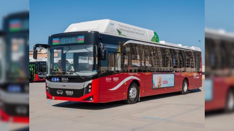 "BakuBus" daha bir marşrut xəttini istifadəyə verdi