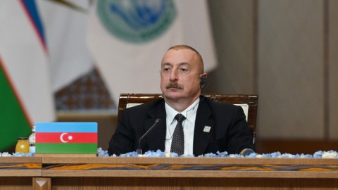 Prezident Astanada “ŞƏT plyus” formatında görüşdə iştirak edir