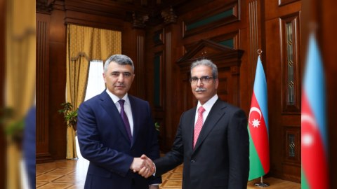 Ali Məhkəmədə İraqın nümayəndə heyəti ilə görüş keçirilib - FOTOLAR