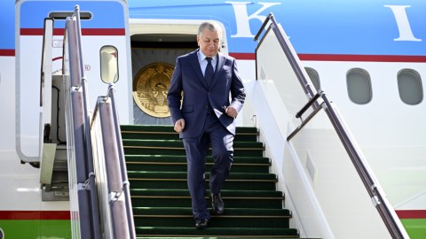 Daha bir Prezidentin təyyarəsi Füzuli Hava Limanına endi