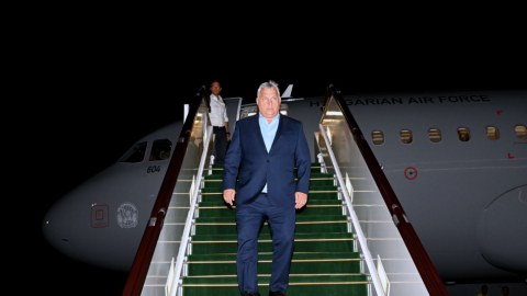 Viktor Orban Füzuliyə gəldi - FOTO