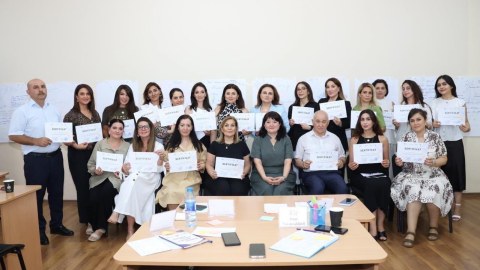 Bakı Slaviyan Universitetində təlim keçirilib - FOTO