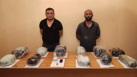 İrandan Azərbaycana narkotik vasitə gətirənlər tutuldu