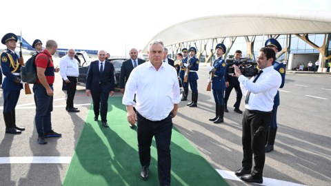 Orbanın ölkəmizə səfəri başa çatdı 