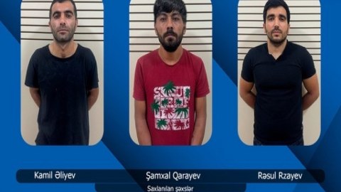 Ödəmə terminalını oğurlayan şəxslər saxlanılıb - VİDEO