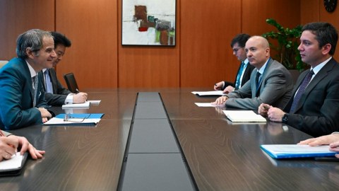 Yalçın Rəfiyev Rafael Qrossi ilə görüşüb