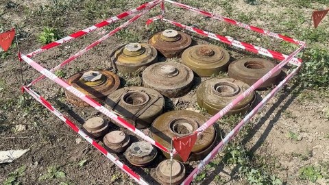 Azad edilmiş ərazilərdə daha 135 mina aşkarlanıb
