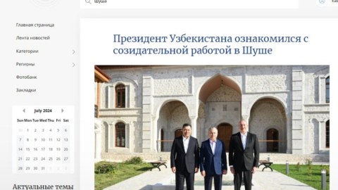 Şuşada keçirilən Zirvə görüşü xarici medianın diqqət mərkəzində