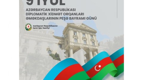 Diplomatik xidmət orqanlarının yaradılmasından 105 il ötür