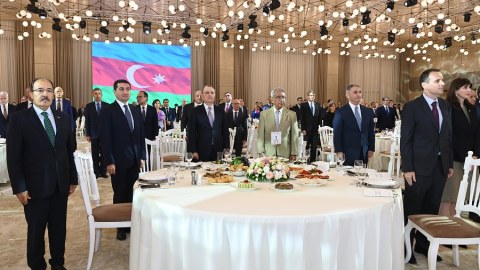 XİN-də rəsmi qəbul təşkil olunub - FOTOLAR
