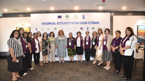 Bakıda “Rəqəmsal iqtisadiyyatda qadın iştirakı” mövzusunda biznes-forum - FOTO
