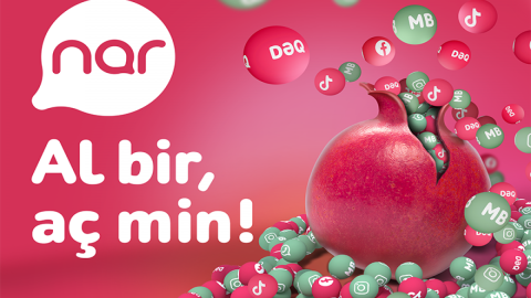 “Nar”ın “Al bir, aç min” kampaniyası ilə yayı doyunca yaşa