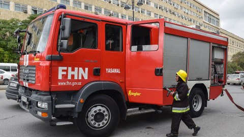 Ötən sutka 85 yanğına çıxış olub - 11 nəfər xilas edilib