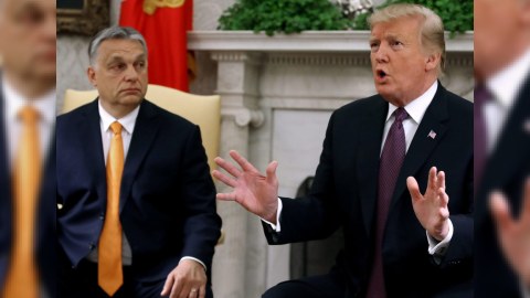 Orban Trampla da görüşəcək