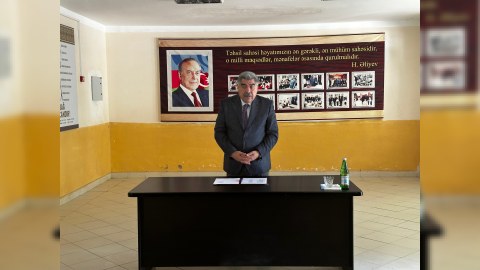 Hacıqabulun Meyniman kəndində səyyar görüş - FOTO