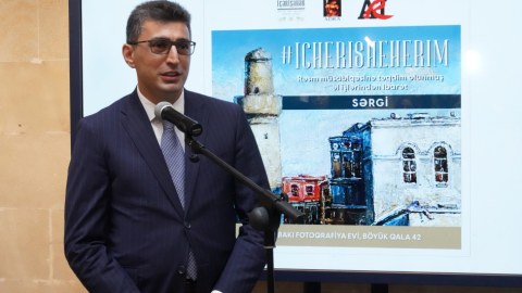 İçərişəhərlə bağlı elan edilmiş rəsm müsabiqəsinin qalibləri mükafatlandırıldı - FOTO