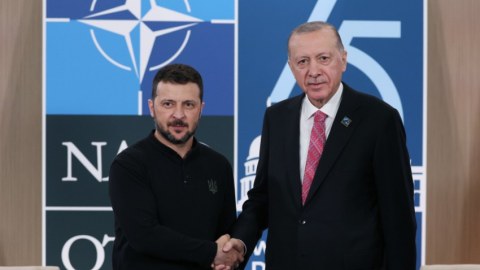 Ərdoğan Zelenski ilə görüşdü