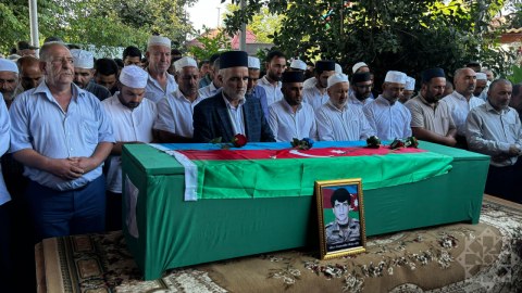 Şəhidimiz 32 ildən sonra dəfn edildi 