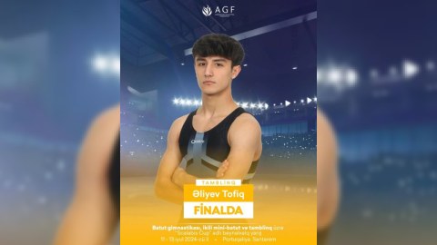 7 gimnastımız beynəlxalq yarışda finala yüksəldi