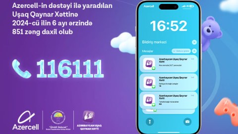 &ldquo;Uşaq Qaynar Xətti&rdquo;nə son altı ayda 851 müraciət daxil olub