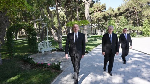 Prezident Nərimanov parkının AÇILIŞINDA