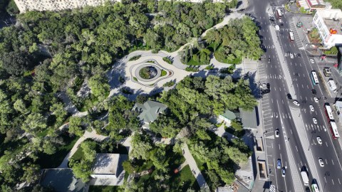 Yenidən qurulan Nərimanov parkından GÖRÜNTÜLƏR