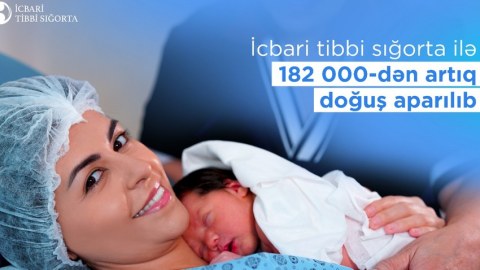 İcbari tibbi sığorta ilə aparılan doğuşların SAYI
