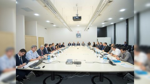 “Su şəbəkəsinə qoşulma” işçi qrupunun növbəti iclası keçirildi - FOTOLAR