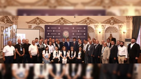 Qazaxıstanda fəaliyyət göstərən diasporumuzun nümayəndələri Dövlət Komitəsində - FOTO