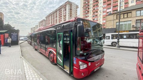 Bakıda üç marşrut xətti üzrə avtobusların hərəkəti dəyişdirilir