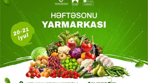 Həftəsonu &ldquo;Kənddən Şəhərə&rdquo; yarmarkası təşkil olunacaq