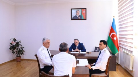 Baş prokuror Qusarda vətəndaşları qəbul edib