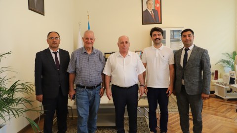 Türkiyəli alim LDU-da olub