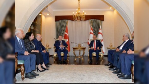Azərbaycan nümayəndə heyəti Şimali Kipr Türk Cumhuriyyətində - FOTO