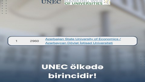UNEC qlobal reytinqdə 684 pillə irəliləyib