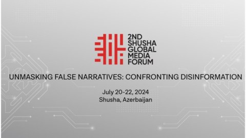 Şuşada II Qlobal Media Forumunun ikinci iş günü BAŞLADI