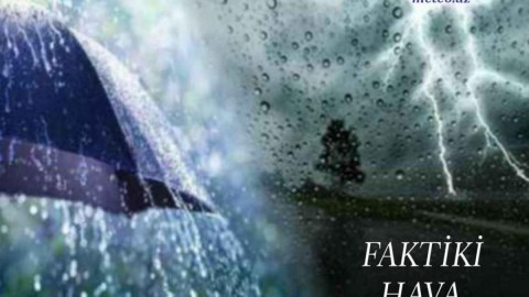 Bu ərazilərə leysan yağış yağıb - FAKTİKİ HAVA