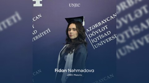 UNEC məzunu: “4 ildə 2 diplom böyük zəhmətin sonu və uğura aparan yolun başlanğıcı oldu”