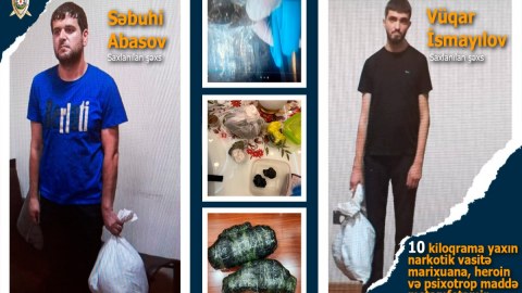 Bakıda narkotik satışını təşkil edən şəxslər saxlanıldı
