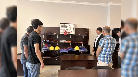 Kəlbəcərə köçürüləcək şəxslər üçün növbəti peşə kursuna start verildi