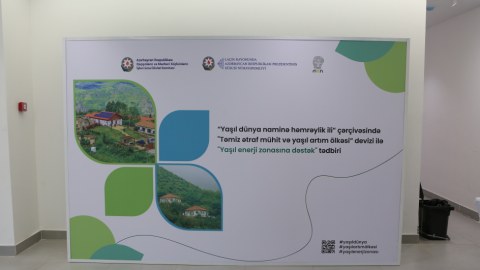 Laçında yaşıl enerji zonasına dəstək tədbiri - FOTO