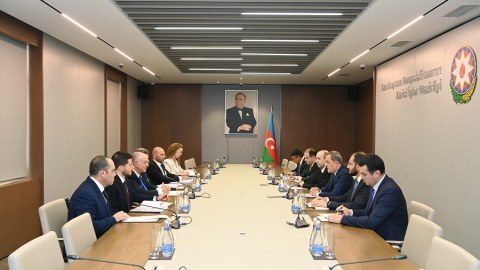 Ceyhun Bayramov İsrail XİN-in baş direktoru ilə görüşdü - FOTO