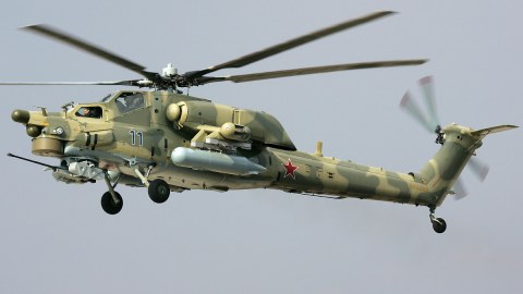 Rusiyada hərbi helikopter qəzaya uğradı - Ekipaj öldü