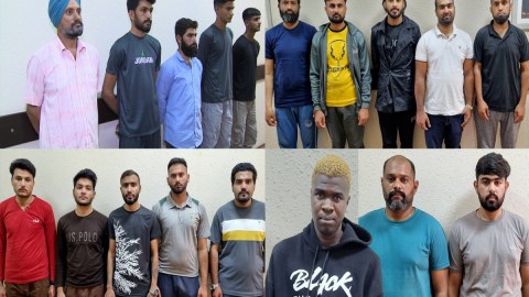 Polis miqrantlara qarşı əməliyyat keçirdi - 34 nəfər saxlanıldı