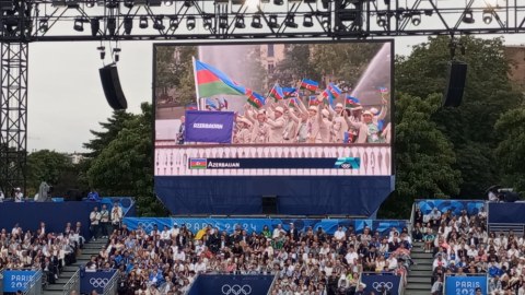 Parisdə Azərbaycan idmançılarının PARADI