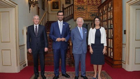 Muxtar Babayev Britaniya kralının qəbulunda